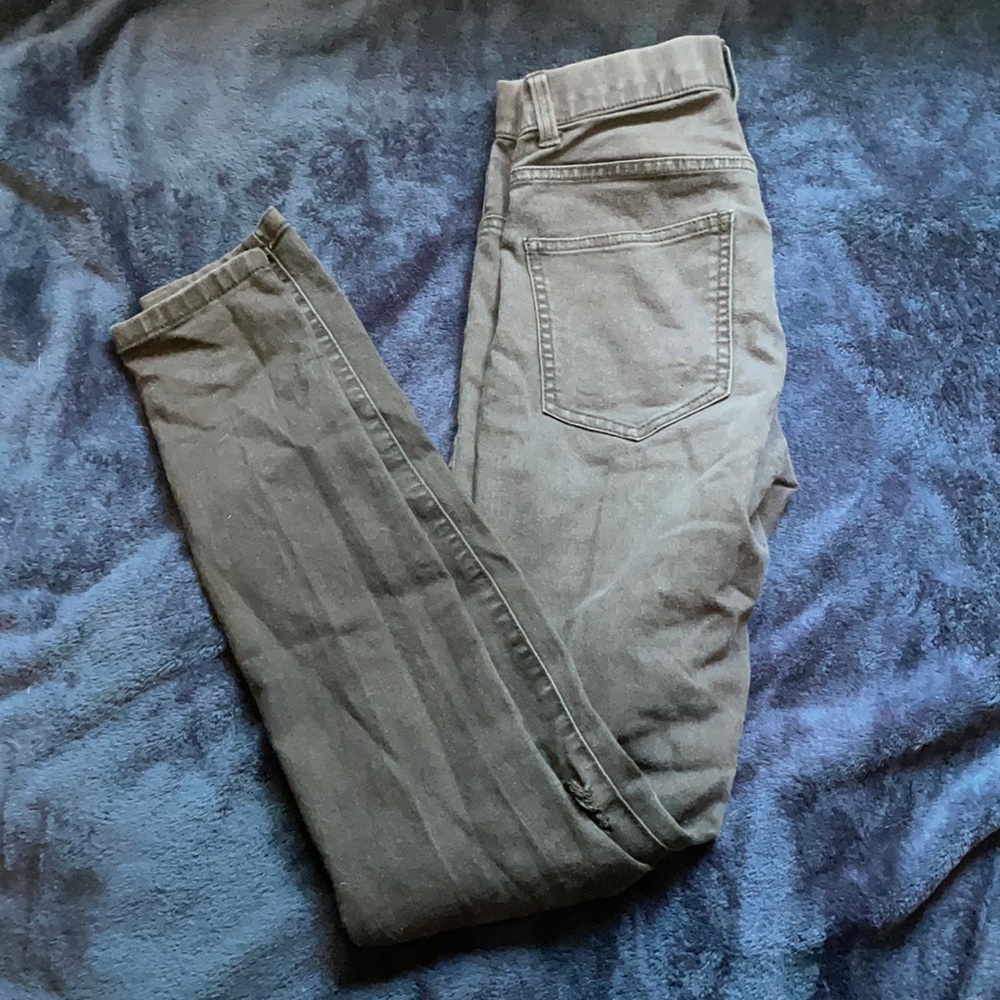 Women's Gray Jeans